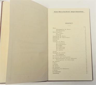Betriebsanleitung für den 10/30 P.S. Mercedes-Knight-Cardanwagen - 1914