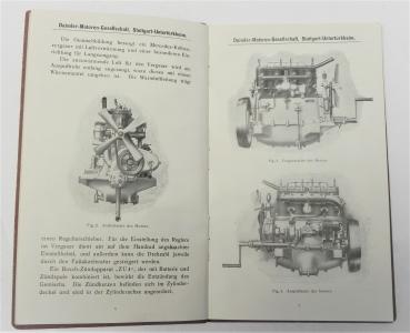 Betriebsanleitung für den 10/30 P.S. Mercedes-Knight-Cardanwagen - 1914
