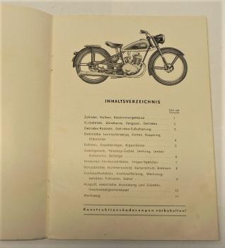 Ersatzteilkatalog TRIUMPH - TWN - BDG 125 - November 1950