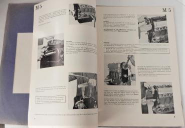 Reparaturhandbuch / Werkstatthandbuch / Reparaturanleitung - GLAS Motoren - 1 Ltr - Typ: Glas 100 und 1,2 Ltr - Typ: GLAS 120 - 1963