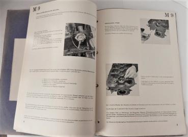Reparaturhandbuch / Werkstatthandbuch / Reparaturanleitung - GLAS Motoren - 1 Ltr - Typ: Glas 100 und 1,2 Ltr - Typ: GLAS 120 - 1963