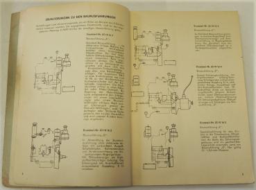 Ersatzteilkatalog / Ersatzteilliste für ROBUR Motor 1NVD12,5 SL - Ausgabe 1965