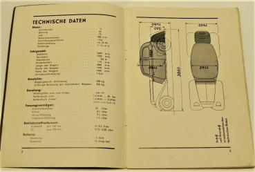 Betriebsanleitung / Handbuch ADLER Trumpf Junior (1G) - ca. 1935