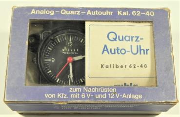 Moto-Classics - Kompetenz für Ihren Oldtimer - Autouhr UMF-Ruhla -  elfenbein- mit 8 Tage Werk