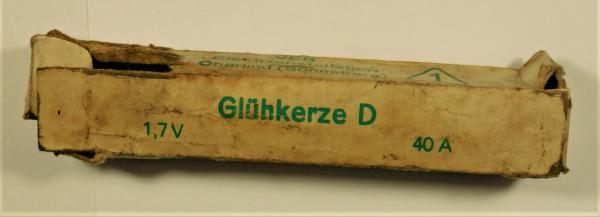 Glühkerze D (neue Bezeichnung MB 21) - 1,7V 40A - z.B. für Famulus luftgekühlt RS 14/30 und RS14/36 und T174