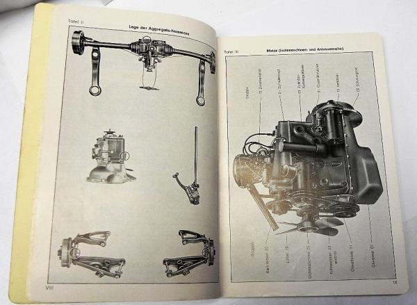 Ersatzteilkatalog / Ersatzteilliste für MERCEDES-BENZ TYP 180 (W120) - 1953