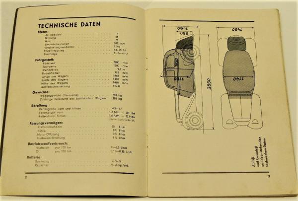 Betriebsanleitung / Handbuch ADLER Trumpf Junior (1G) - ca. 1935