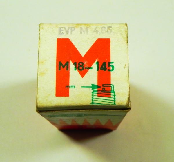 Zündkerze ISOLATOR 18/145 - Gewinde 18mm - Wärmewert 145